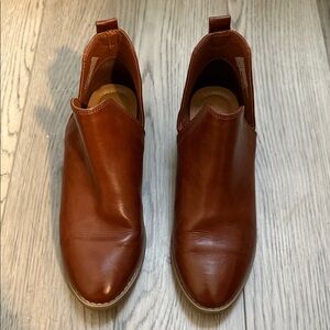 Women’s Brown Leather Booties